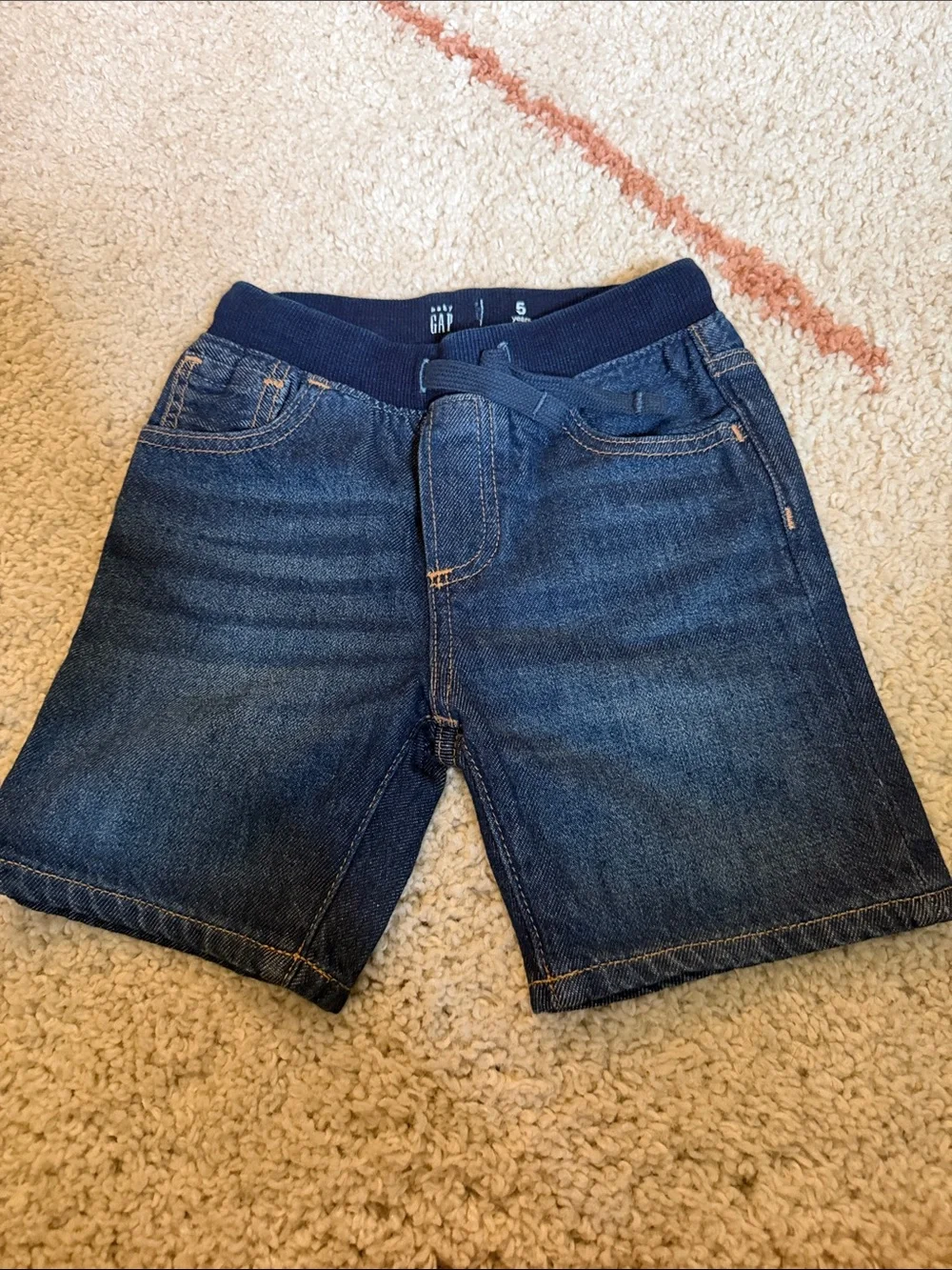 NWOT Baby gap GAP Dark Blue Denim Men's Jean Shorts